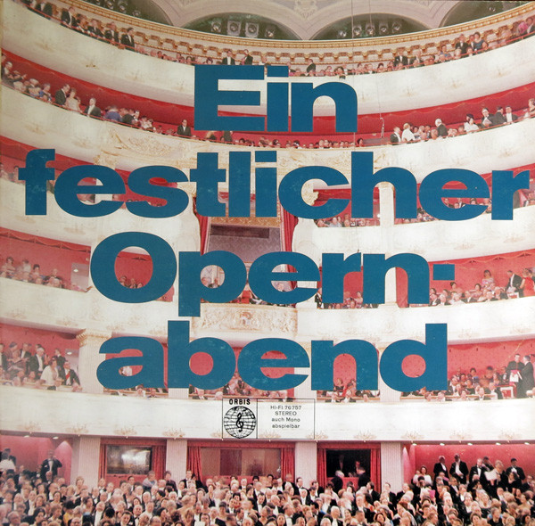 Various Ein Festlicher Opernabend LP/1978/Classical/Germany/Nm