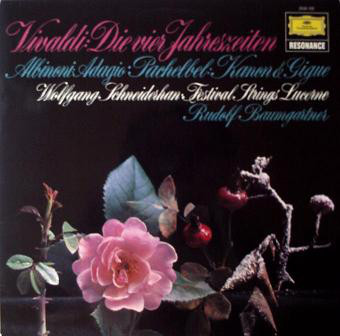 Antonio Vivaldi, Johann Pachelbel, Tomaso Albinoni 'The Four Seasons' LP/1979/Classical/Germany/Nm