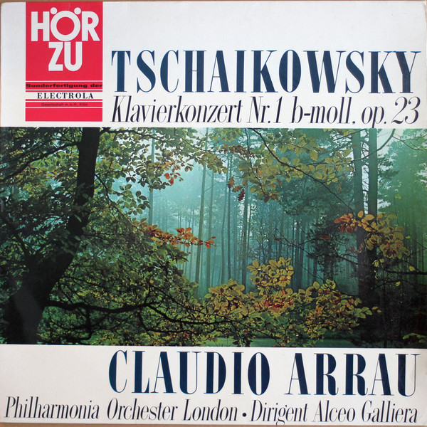 ϸ�� ����������, Claudio Arrau, Alceo Galliera Piano Concerto No. 1 LP/1965/Classical/Germany/Nm