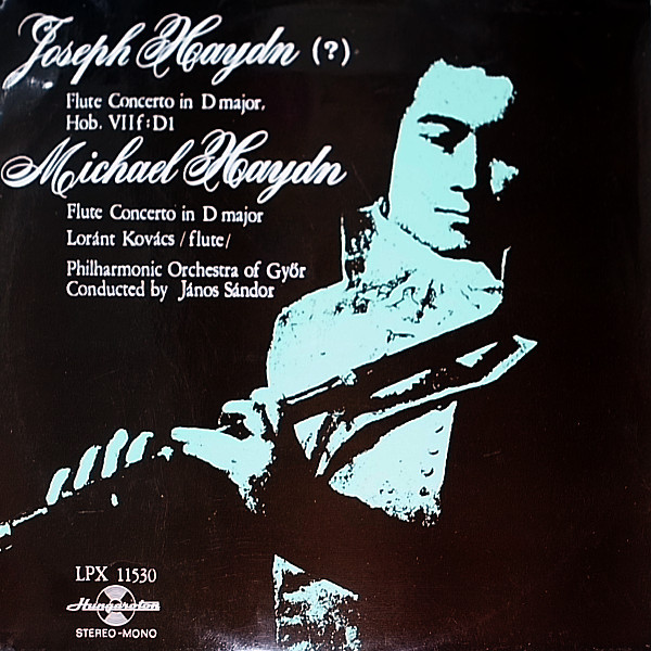 Joseph Haydn, Michael Haydn, Kovacs Lorant 'Flute Concerto' LP/1977/Classical/Hungary/Nm Joseph Haydn, Michael Haydn, Kovacs Lorant 'Flute Concerto' LP/1977/Classical/Hungary/Nm