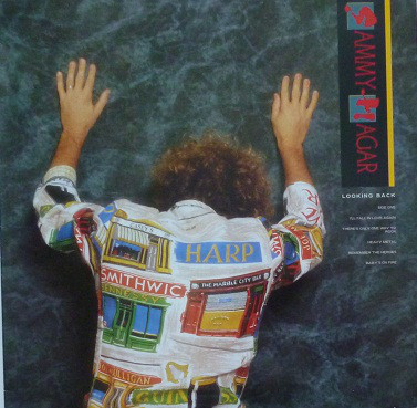 Sammy Hagar Looking Back LP/1986/Rock/Japan/Nm