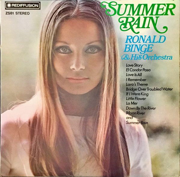 Ronald Binge & His Orchestra 'Summer Rain' LP/1971/1981/Instrumental/Czeh/Nm Ronald Binge & His Orchestra 'Summer Rain' LP/1971/1981/Instrumental/Czeh/Nm