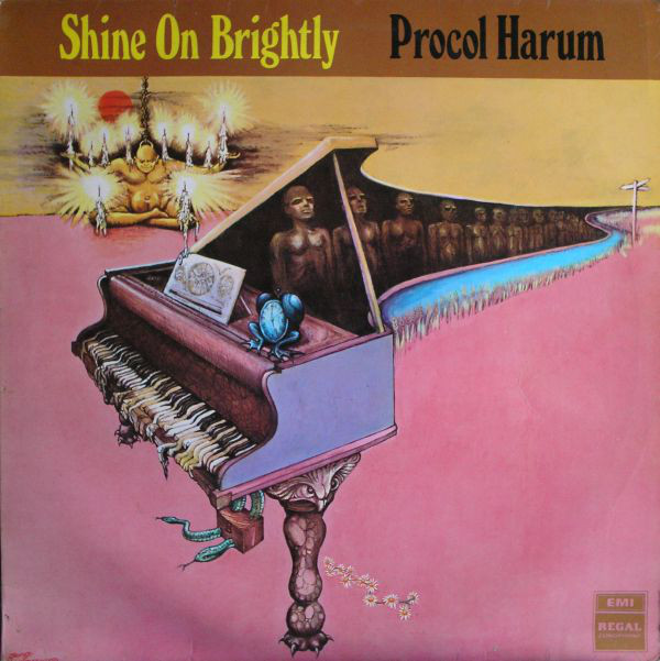 Procol Harum 'Shine On Brightly' LP/1968/1973/Prog Rock/France/Nm Procol Harum 'Shine On Brightly' LP/1968/1973/Prog Rock/France/Nm