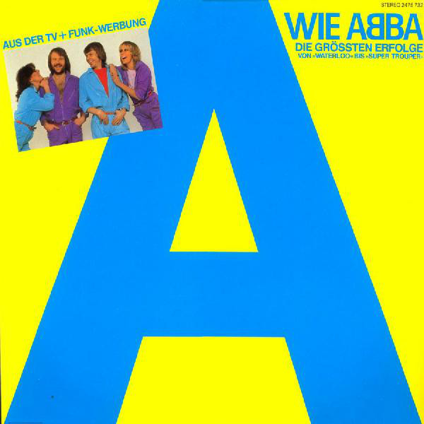 ABBA 'A Wie Abba' LP/1980/Pop/Germany/Nm ABBA 'A Wie Abba' LP/1980/Pop/Germany/Nm