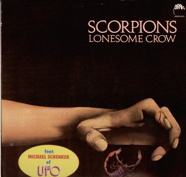 Scorpions 'Lonesome Crow' LP/1972/1982/Hard Rock/France/Nm Scorpions 'Lonesome Crow' LP/1972/1982/Hard Rock/France/Nm