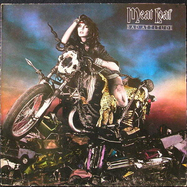Meat Loaf 'Bad Attitude' LP/1984/Rock/Germany/Ex Meat Loaf 'Bad Attitude' LP/1984/Rock/Germany/Ex