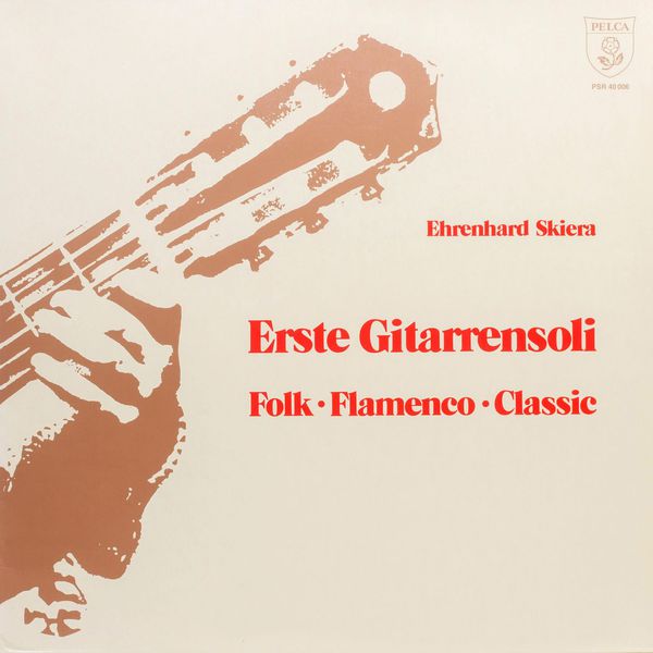Ehrenhard Skiera Erste Gitarrensoli LP/1977/Flamenco/Germany/Nm