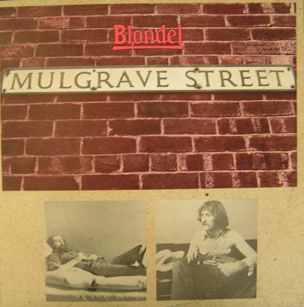Amazing Blondel Mulgrave Street LP/1974/Folk Rock/UK/Nm