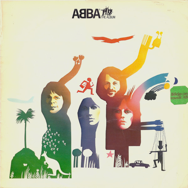 ABBA 'The Album' LP/1977/Pop/UK/Ex