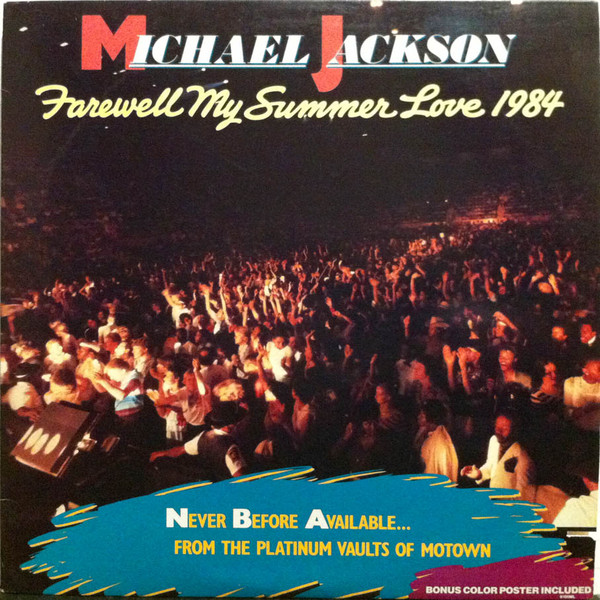 Michael Jackson Farewell My Summer Love LP/1984/Pop/US/Nm