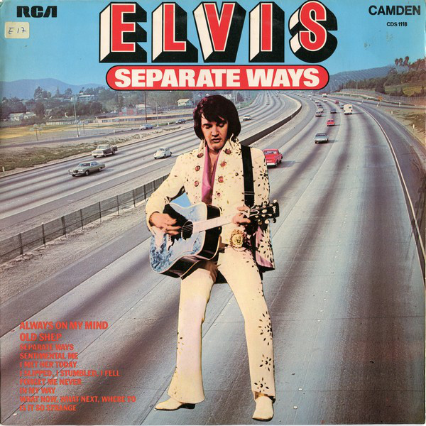 Elvis Presley 'Separate Ways' LP/1973/Rock n Roll/UK/Nm