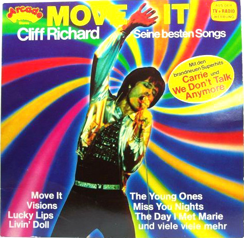 Cliff Richard 'Move It - Seine Besten Songs' LP/1980/Pop Rock/Germany/Nm Cliff Richard 'Move It - Seine Besten Songs' LP/1980/Pop Rock/Germany/Nm