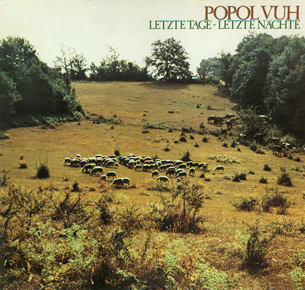 Popol Vuh Letzte Tage - Letzte Nachtet LP/1976/Kraut Rock/France/Nm