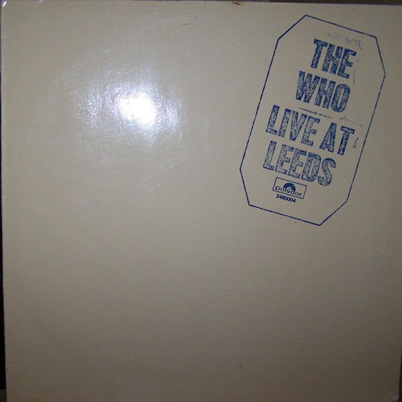 The Who Live At Leeds LP/1970/1976/Rock/Germany/Nm