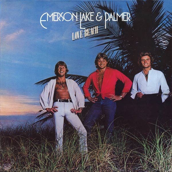 Emerson, Lake & Palmer Love Beach LP/1978/Prog Rock/France/Ex