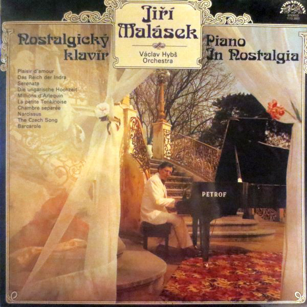 Jiri Malasek Vaclav Hybs Orchestra Nostalgicky Klavir  Piano In Nostalg LP/1981/Instrumen/Chech/Nm