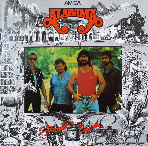 Alabama Greatest hits LP/1989/Rock/GDR/Nm