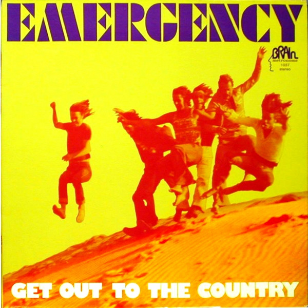 Emergency 'Get Out To The Country' LP/1973/Prog Rock/Germany/Nm Emergency 'Get Out To The Country' LP/1973/Prog Rock/Germany/Nm