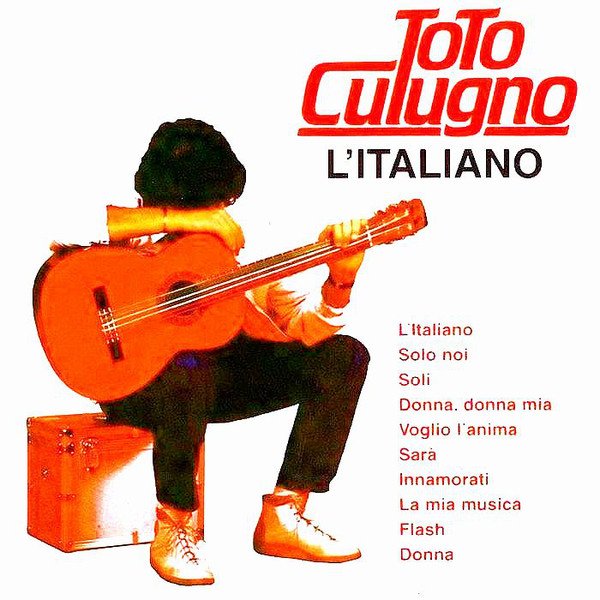 Toto Cutugno 'L'Italiano' LP/1983/Pop/Germany/Nm Toto Cutugno 'L'Italiano' LP/1983/Pop/Germany/Nm