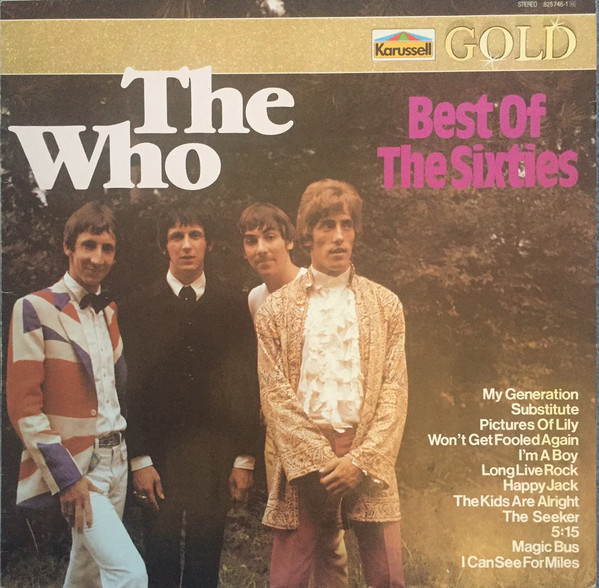 The Who Best Of The Sixties LP/1982/Rock/Germany/Nm
