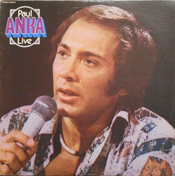 Paul Anka Paul Anka Live LP/1975/Pop/Germany/Nm