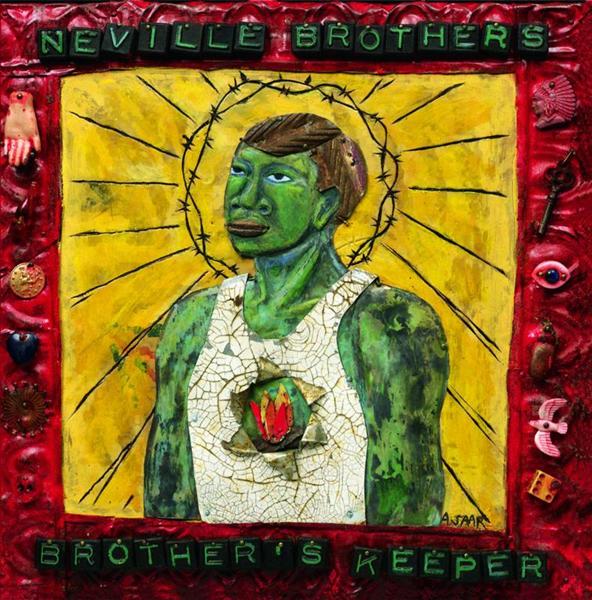 The Neville Brothers 'Brothers Keeper' LP/1990/Funk Soul/Europe/Ex