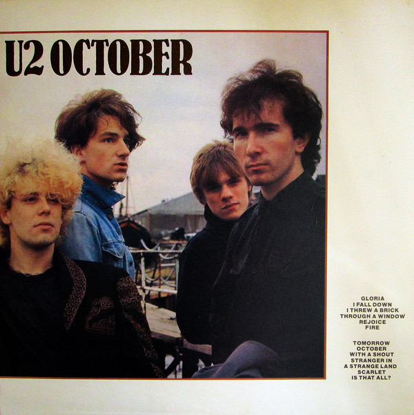 U2 October LP/1981/Rock/Portugal/Nm