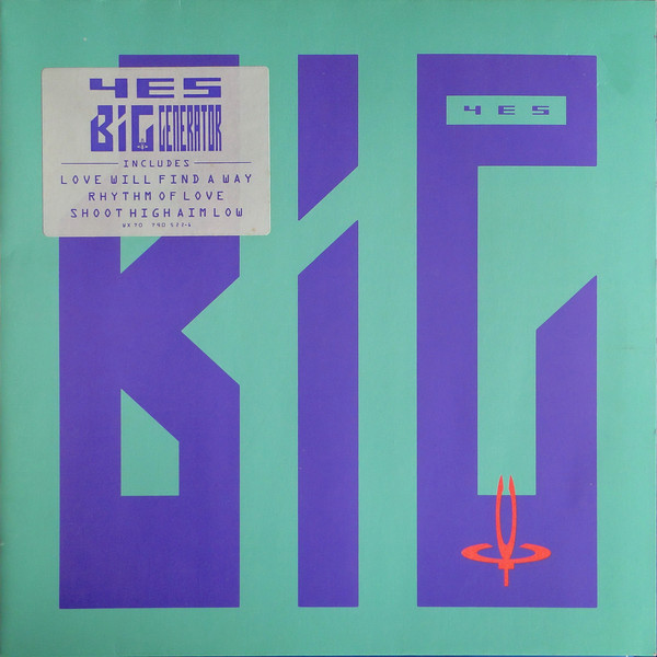 Yes Big Generator LP/1987/Prog Rock/Germany/Nm