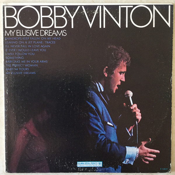 Bobby Vinton 'My Elusive Dreams' LP/1970/Pop/USA/Vg