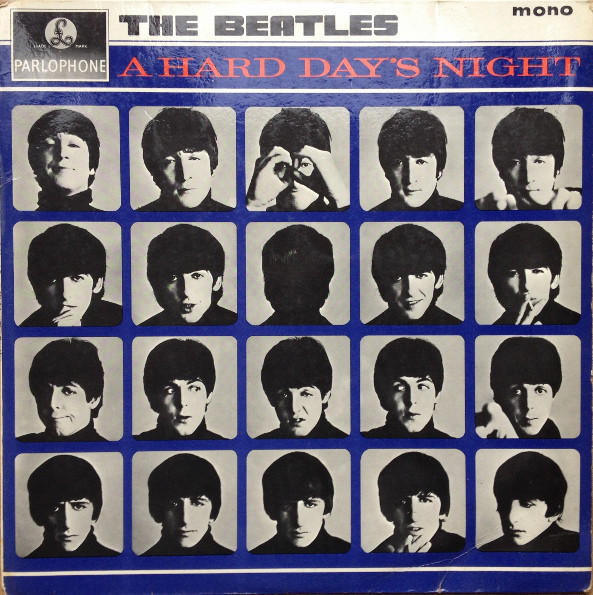 The Beatles A Hard Days Night LP/1964/1984/Pop Rock/UK/Ex