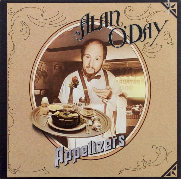 Alan ODay Appetizers LP/1977/Rock/US/Nm