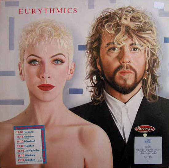Eurythmics 'Revenge' LP/1986/Pop Rock/Germany/Vg Eurythmics 'Revenge' LP/1986/Pop Rock/Germany/Vg