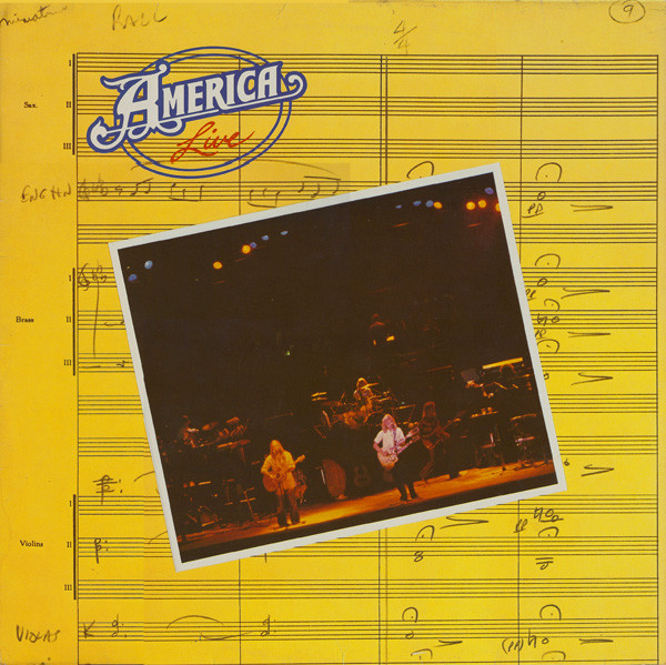 America Live LP/1977/Rock/Japan/Nm