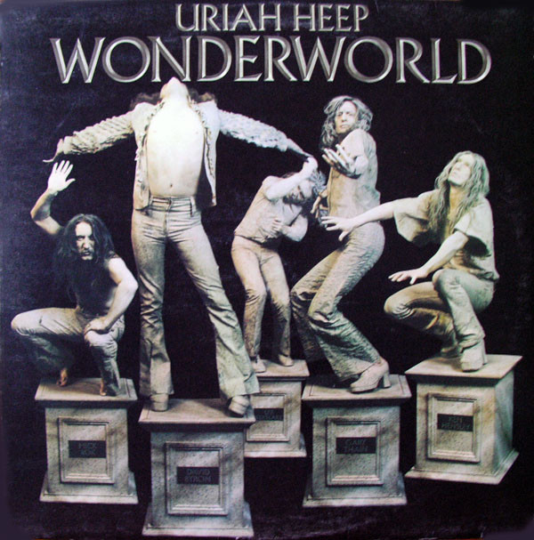 Uriah Heep Wonderworld LP/1974/1977/Hard Rock/UK/Nm