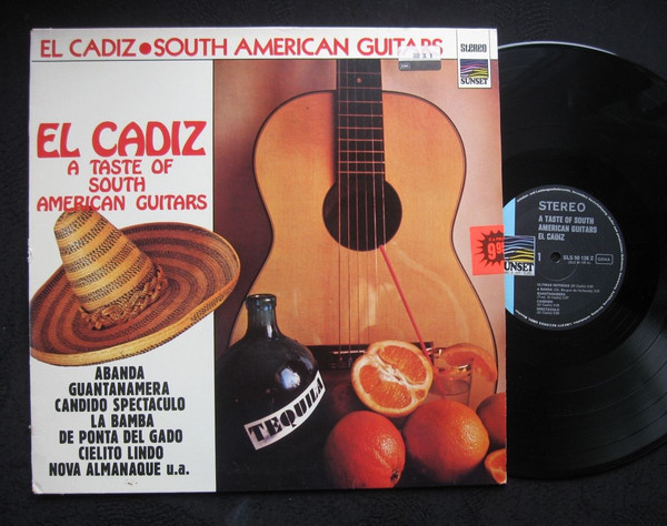 El Cadiz A Taste Of South American Guitars LP/1980/Latin/Germany/Nm