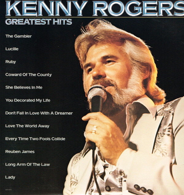 Kenny Rogers Greatest Hits LP/1980/Country/US/Vg