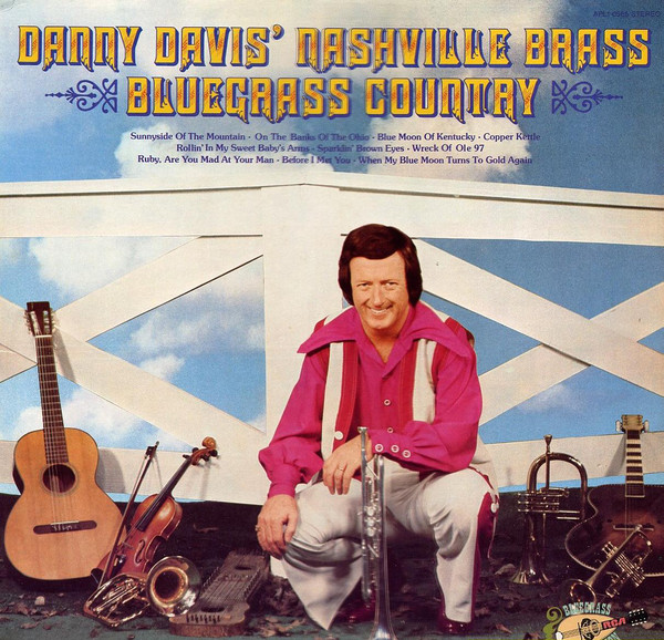 Danny Davis & The Nashville Brass Bluegrass Country LP/1974/Folk World/US/Nm
