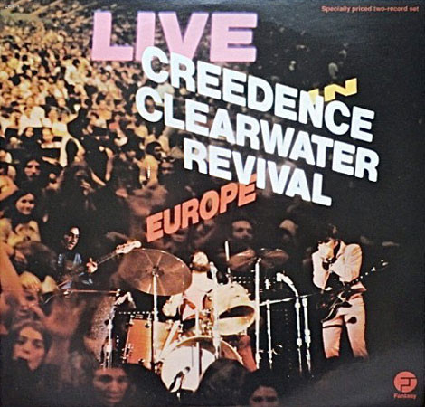Creedence Clearwater Revival Live In Europe 2LP/1972/1977/Rock/US/Nm
