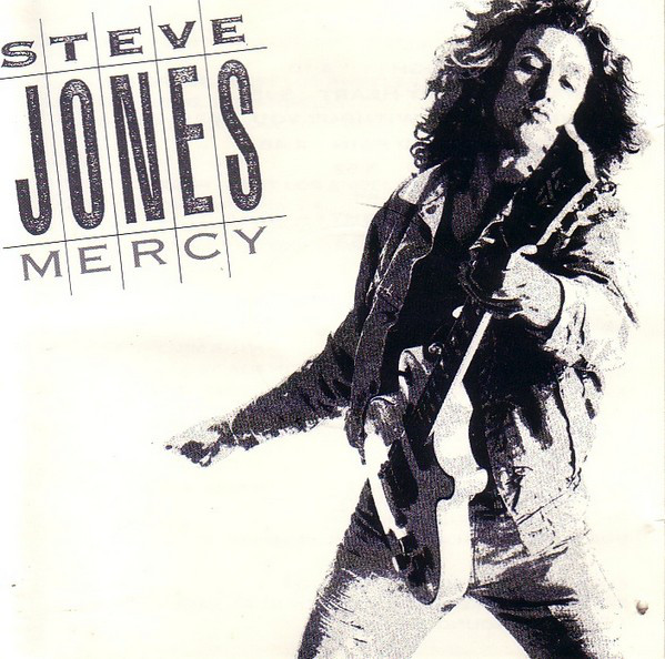 Steve Jones 'Mercy' LP/1987/Rock/Canada/Nm Steve Jones 'Mercy' LP/1987/Rock/Canada/Nm