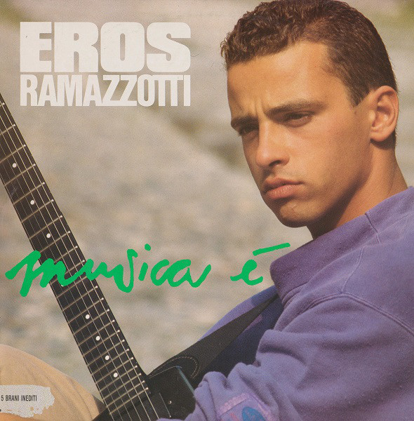 Eros Ramazzotti 'Musica E' LP/1988/Pop/Greece/Nm