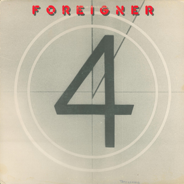 Foreigner 4 LP/1981/1984/Rock/Czechoslovakia/Nm