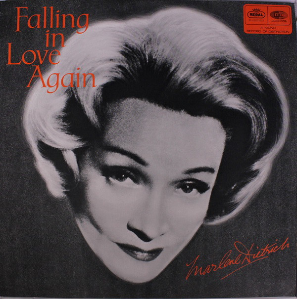 Marlene Dietrich 'Falling in Love Again' LP/1965/Pop/UK/Ex