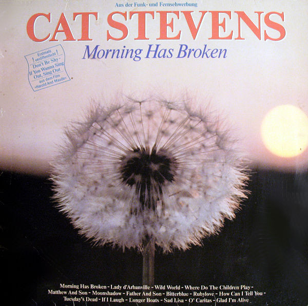 Cat Stevens Morning Has Broken LP/1981/Rock/Germany/Nm