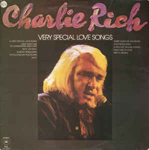 Charlie Rich Very Special Love Songs LP/1974/Folk Rock/US/Nm