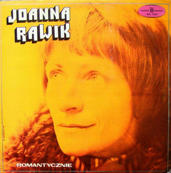Joanna Rawik Romantycznie LP/1974/Pop/Poland/VG