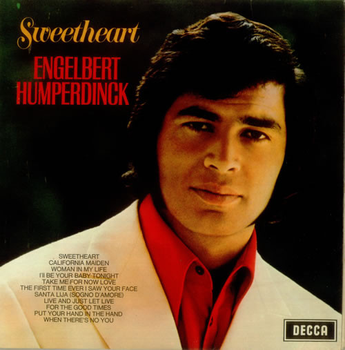 Engelbert Humperdinck Sweetheart LP/1971/Pop/UK/Nm