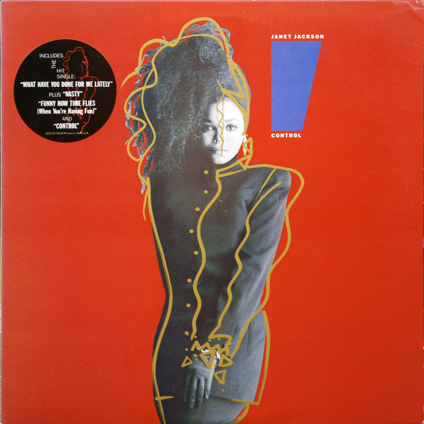 Janet Jackson Control LP/1986/Pop/Germany/Ex