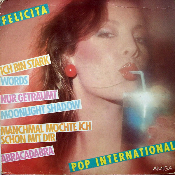 Various 'Felicita - Pop International' LP/1984/Pop Rock/Germany/Nm Various 'Felicita - Pop International' LP/1984/Pop Rock/Germany/Nm