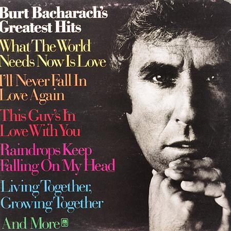 Burt Bacharach Burt Bacharachs Greatest Hits  LP/1973/Pop/US/Nm