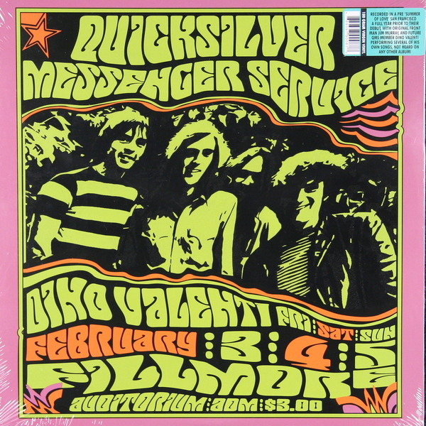 Quicksilver Messenger Service 'Fillmore Auditorium Feb 4Th, 1967' 2LP/2008/2010/Rock/Europe/Sealed Quicksilver Messenger Service 'Fillmore Auditorium Feb 4Th, 1967' 2LP/2008/2010/Rock/Europe/Sealed